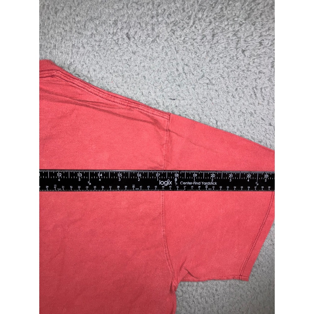 Champion Graphic T-Shirt M Red Mountain Logo Retro Faded Street Outdoor Gorpcore - Picture 8 of 12